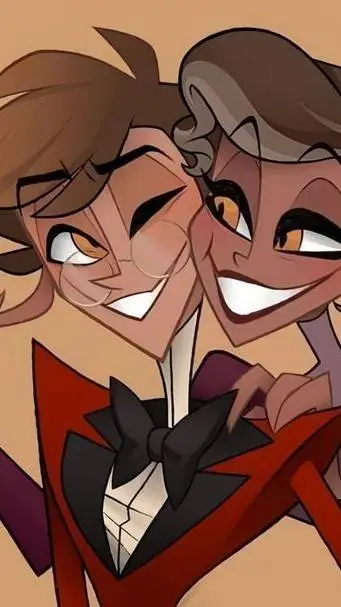ai character: Alastor y su mamá background