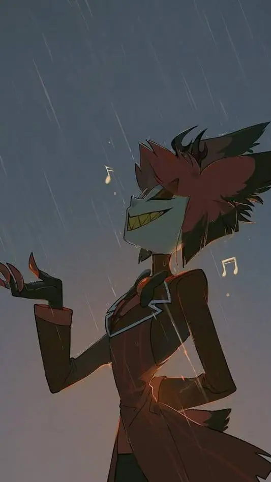 ai character: 🌹Alastor🌹 background