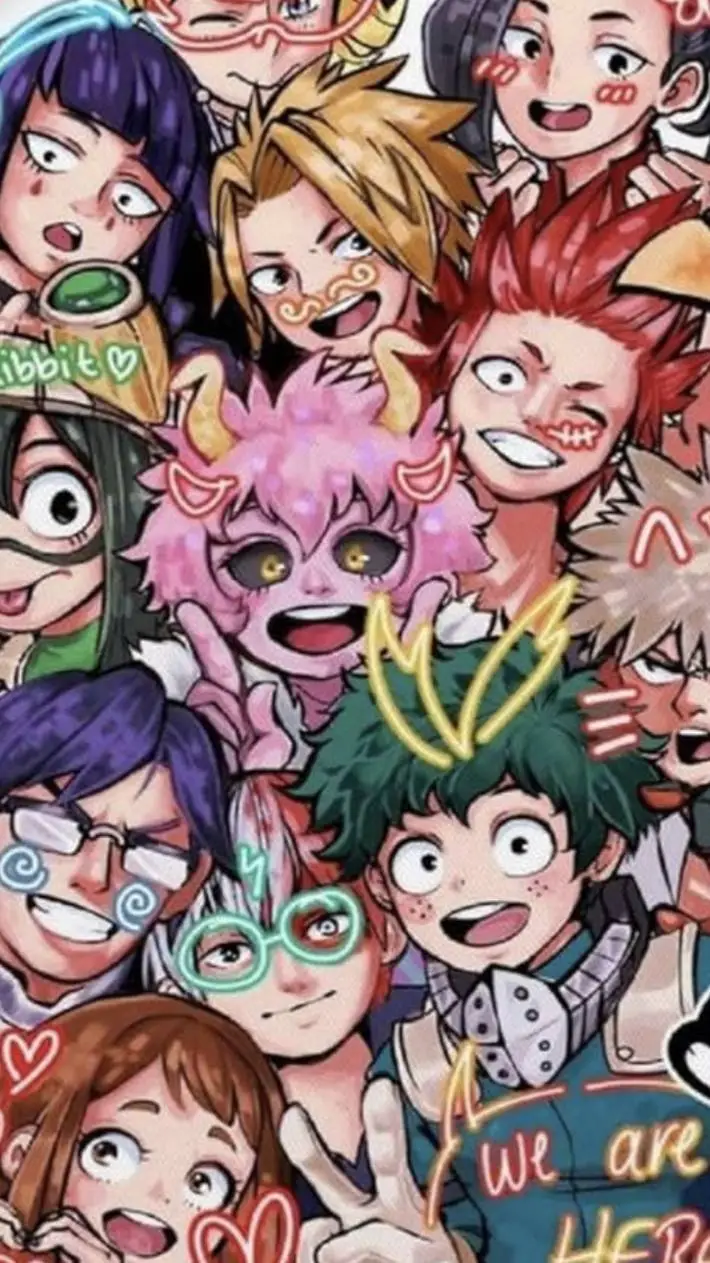 ai character: MHA fire background