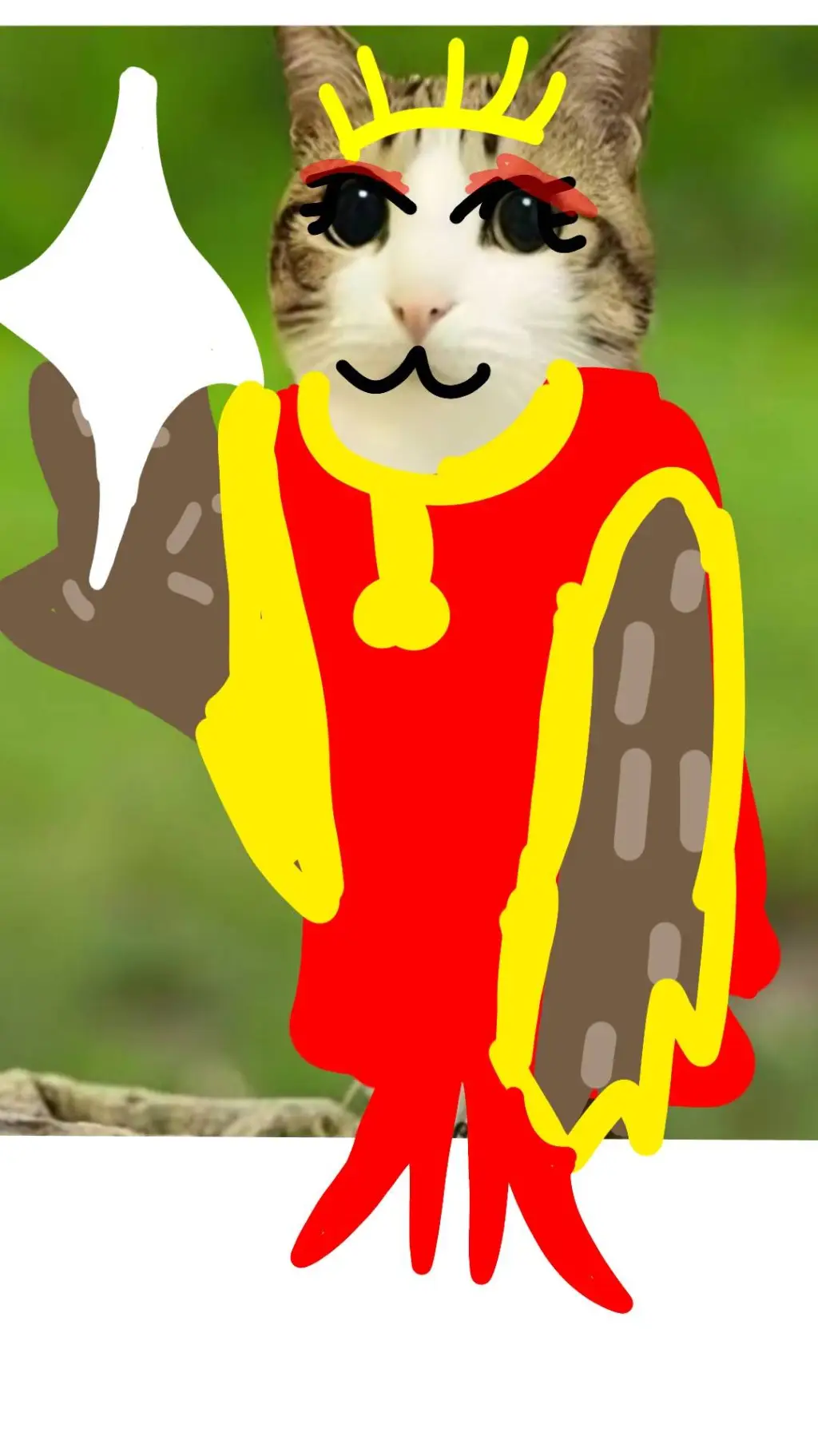 ai character: мяул background