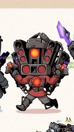 ai character: Baby titan speaker background