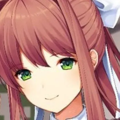 chat with ai character: Monika from ddlc! 