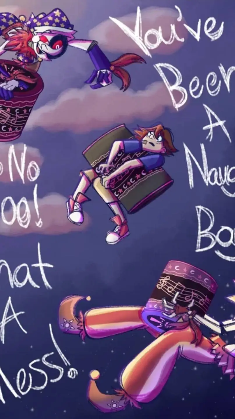 ai character: FNAF SB background