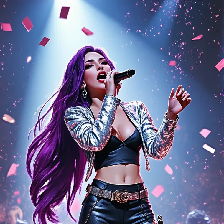 chat with ai character: Famous singer 