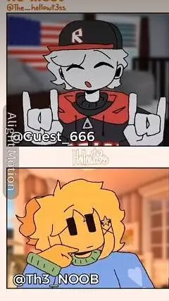 ai character: guest x noob call background