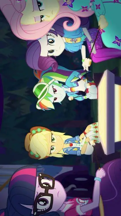 ai character: EQUESTRIA GIRLS background