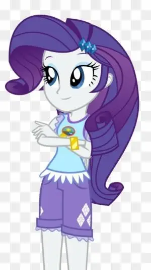 ai character: RARITY  background