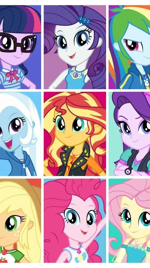 ai character: EQUESTRIA GIRL ESP background