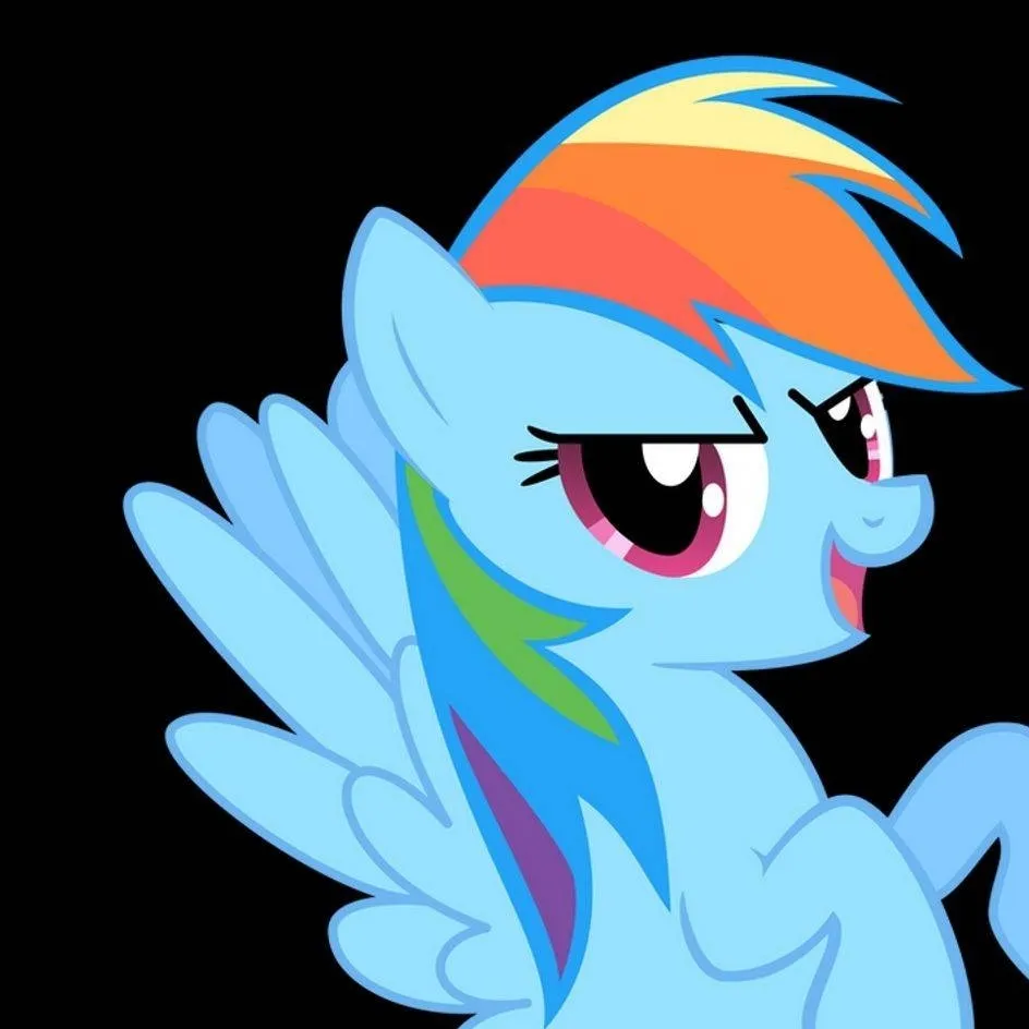 chat with ai character: RAINBOW DASH 