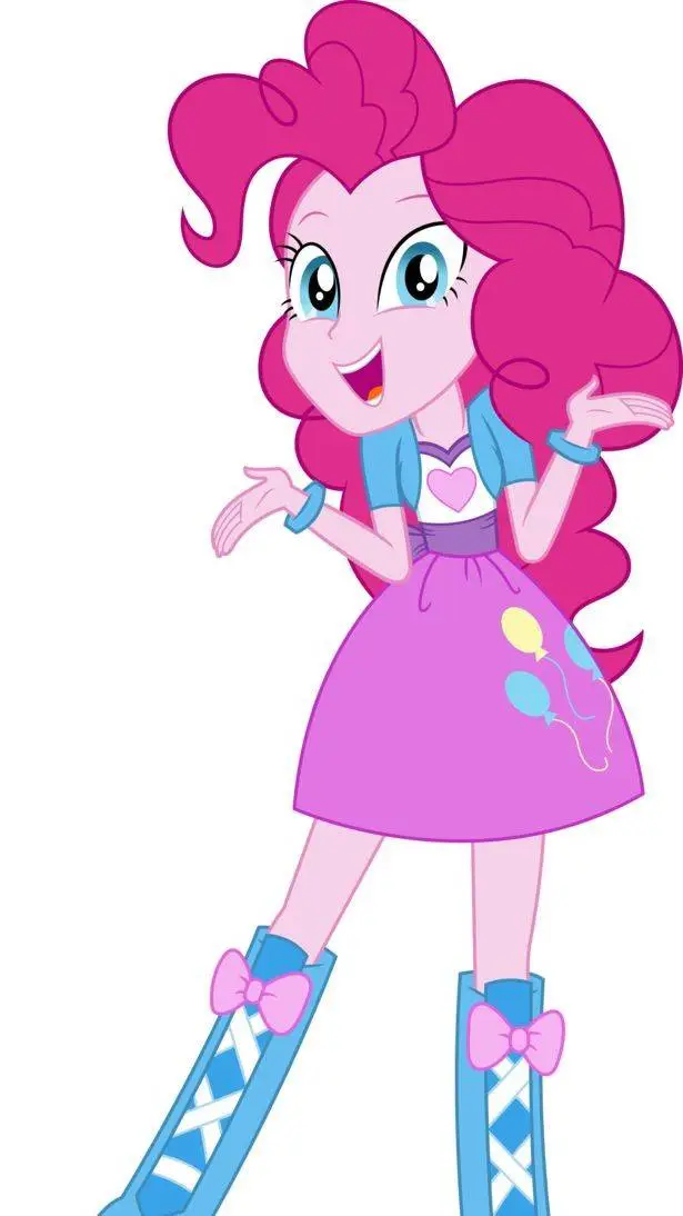 ai character: PINKIE PIE 🎈 background