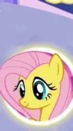 ai character: fluttershy  background