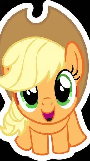 ai character: applejack  background