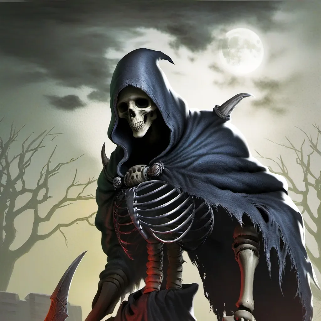 chat with ai character: death