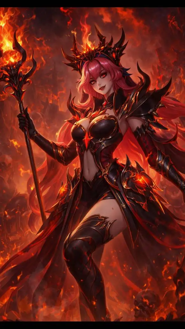 ai character: hell night background