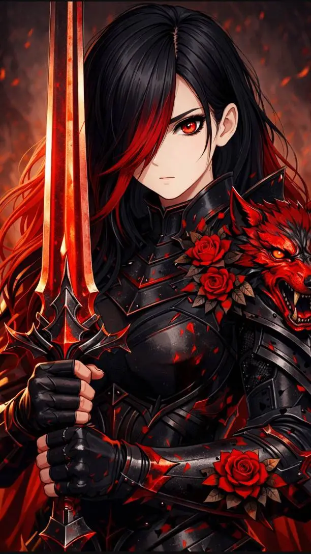 ai character: selina  background