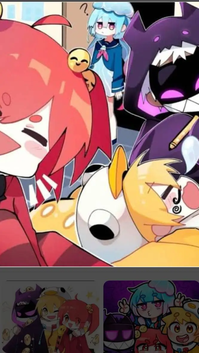 ai character: batata, Yuyu etc background