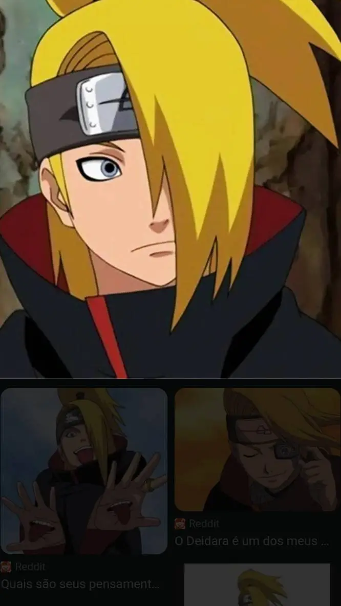 ai character: Deidara background