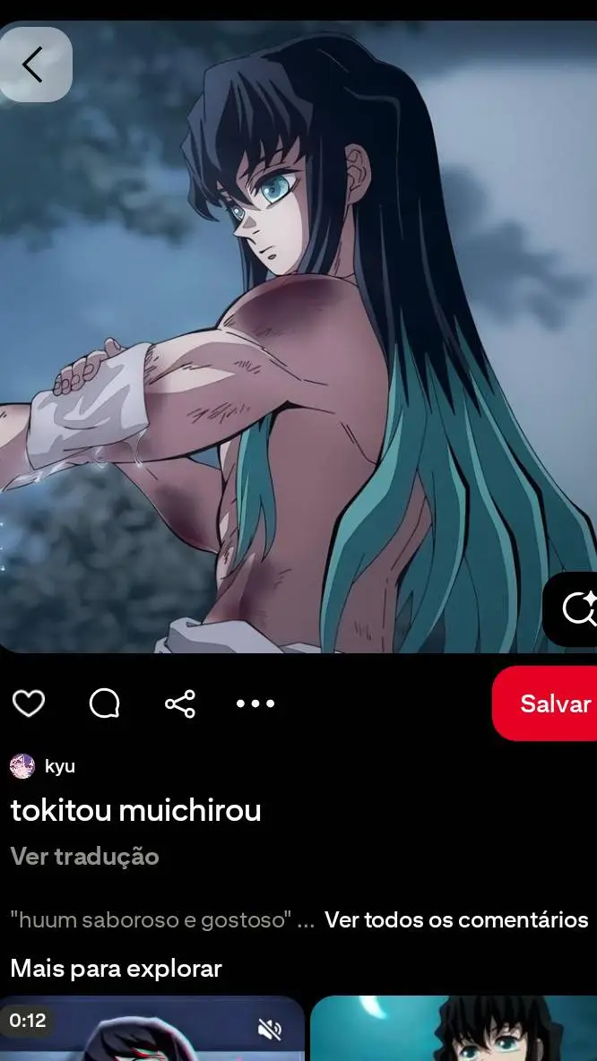 ai character: Tokito  background