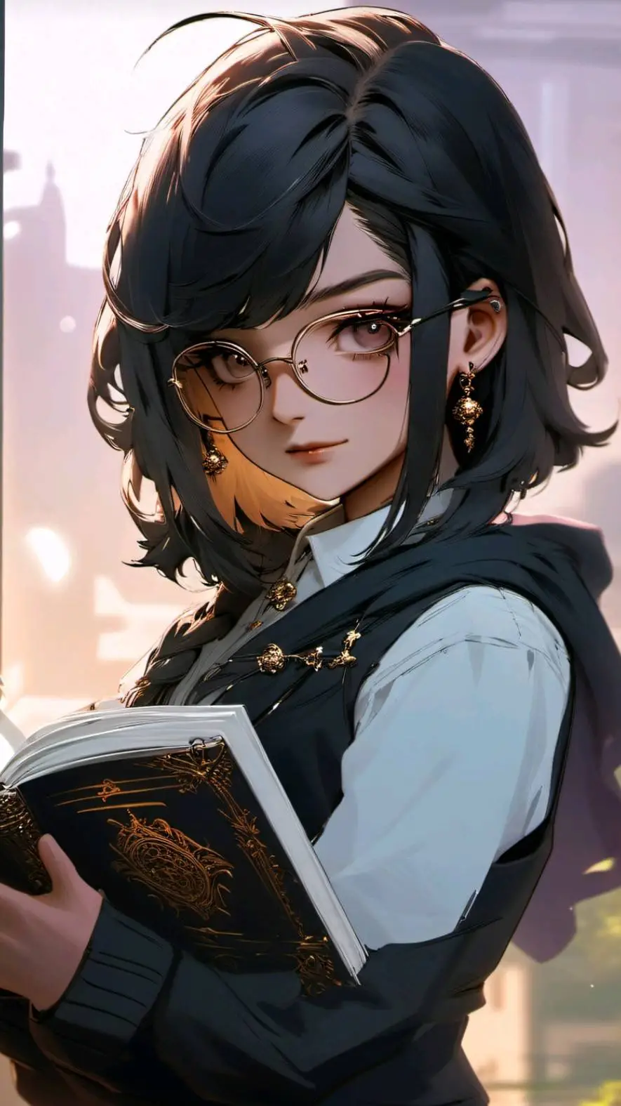 ai character: MHA ❤️ background