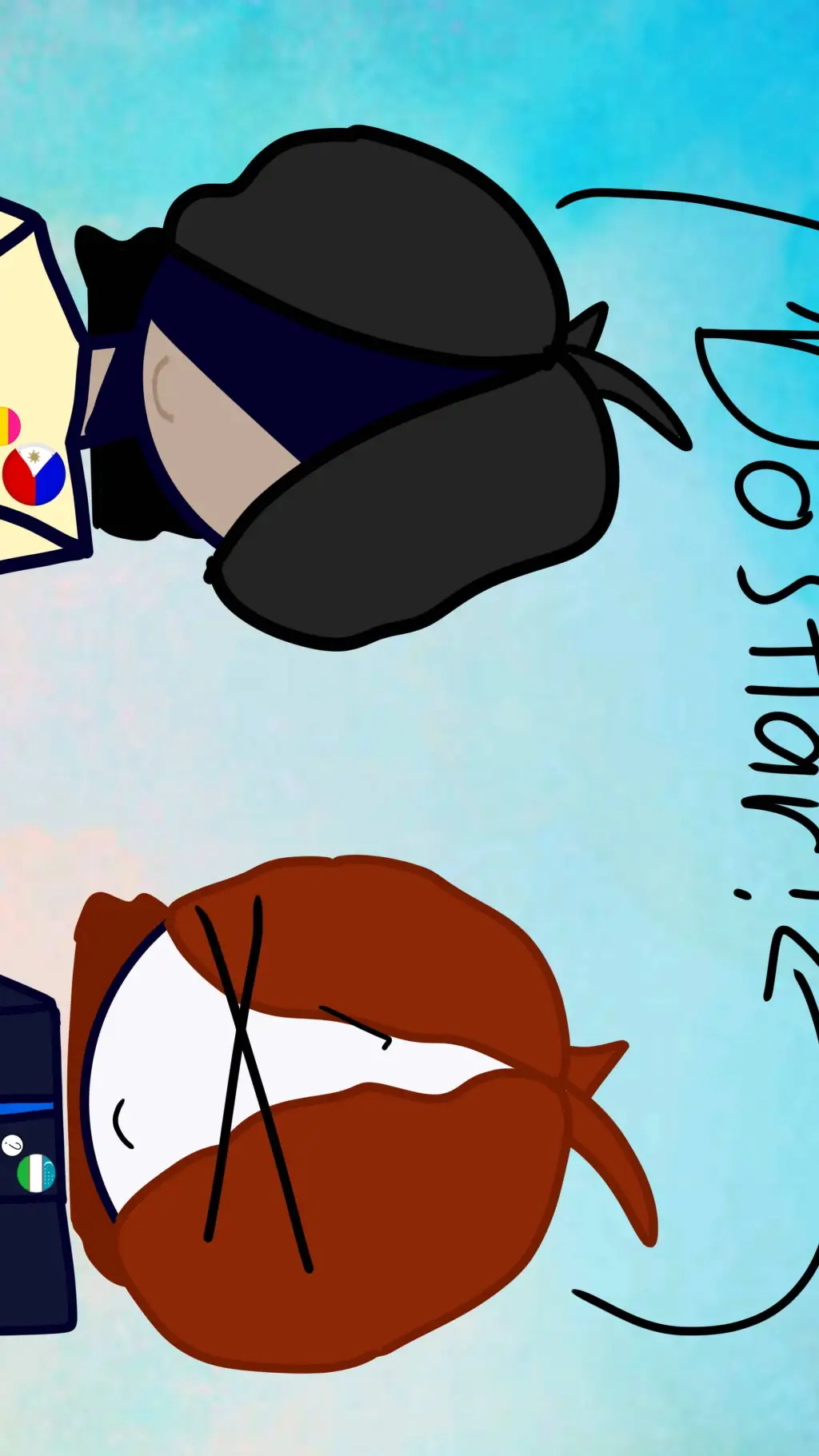 ai character: Bacon hair7 background