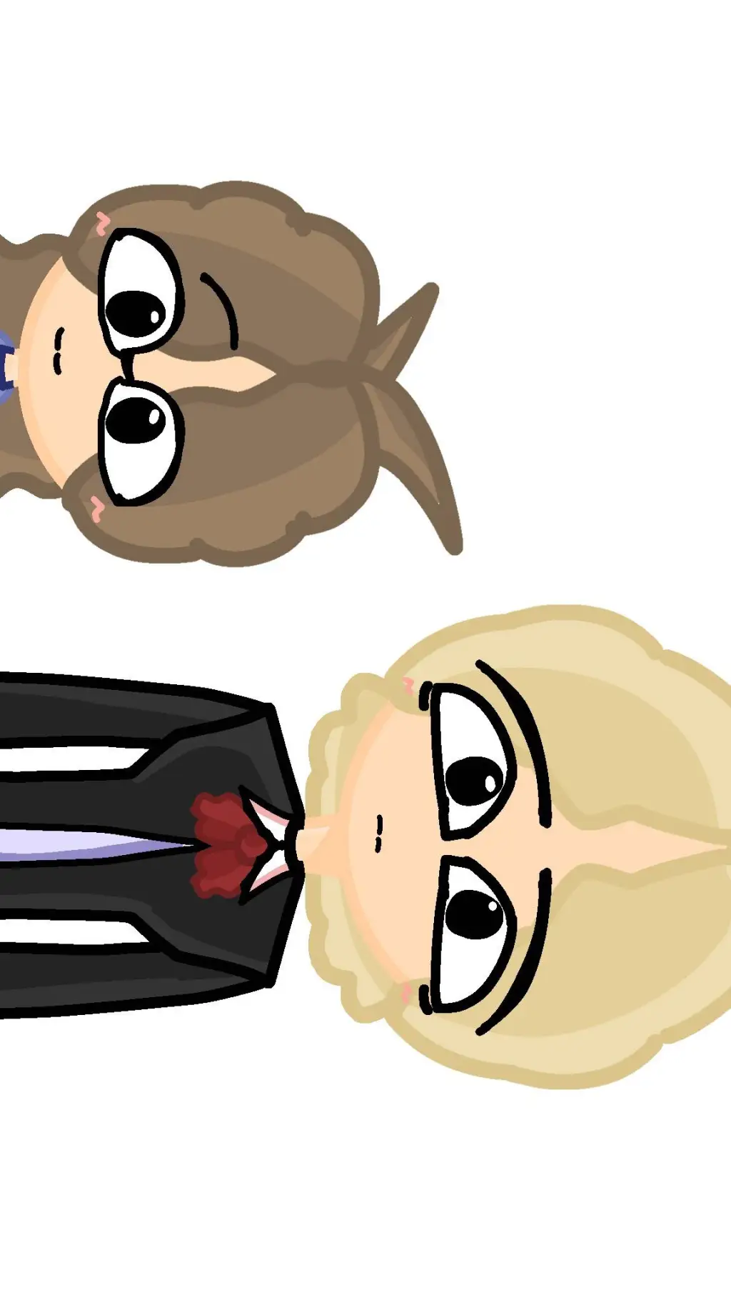 ai character: Best friends!  background