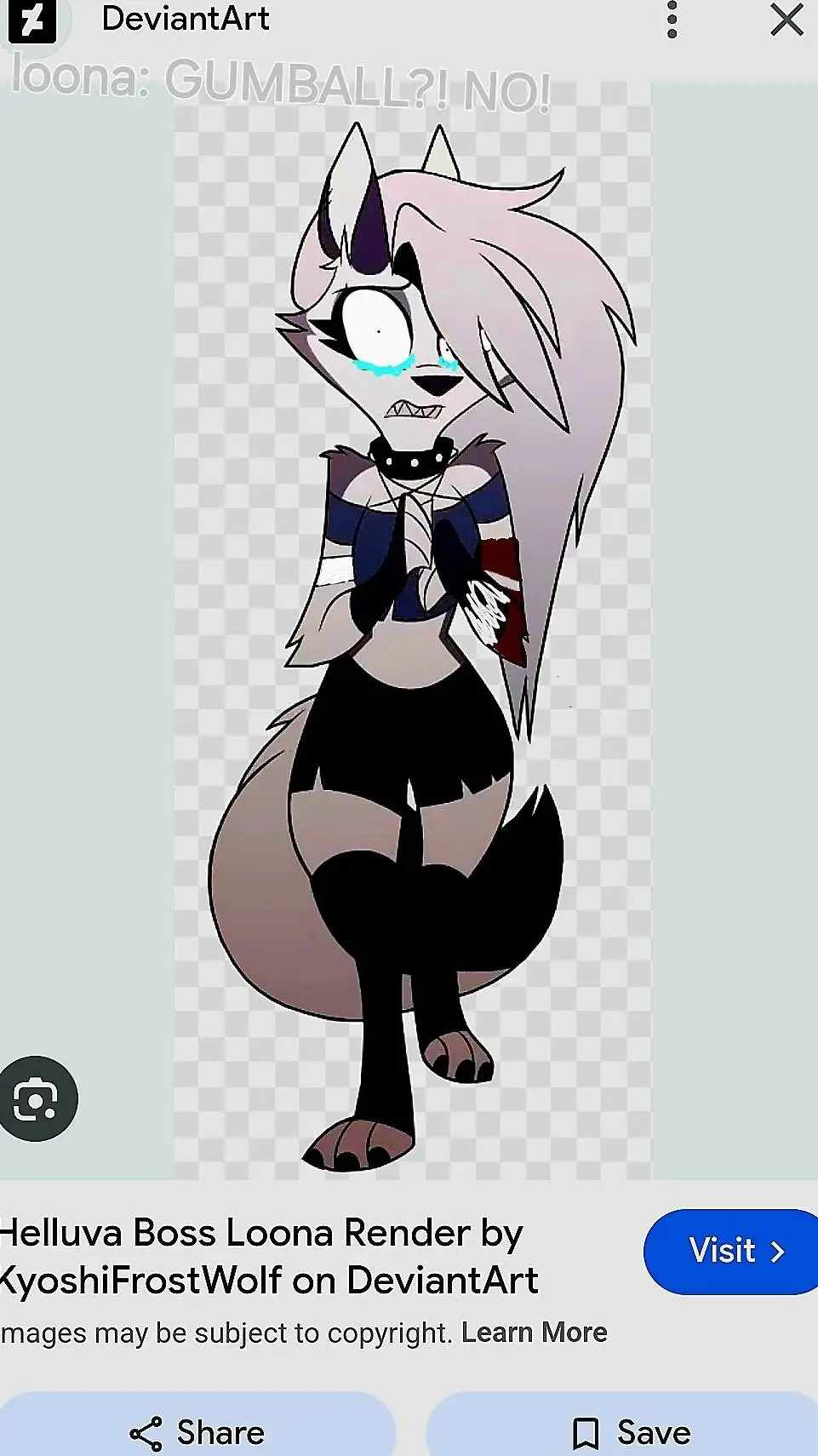 ai character: loona: background