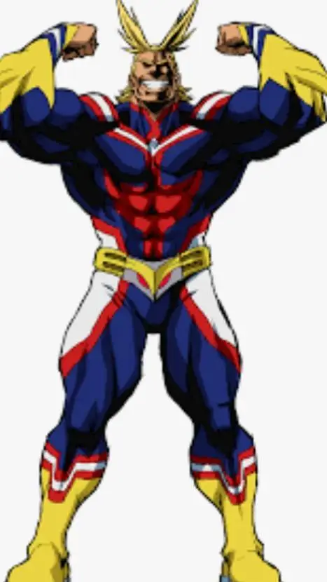 ai character: all might background