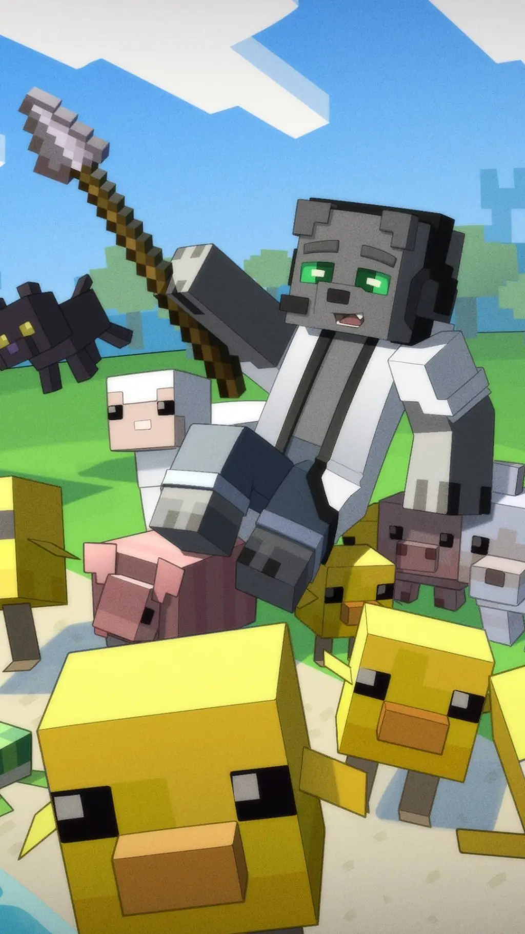 ai character: Bobicraft  background