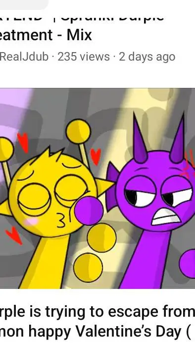 ai character: Simon Kiss Durple background