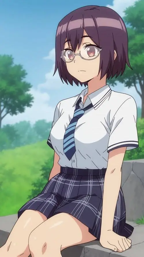 ai character: Akari Himeno background