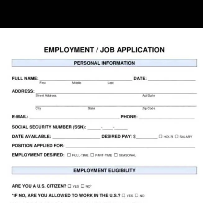 chat with ai character: Job Application