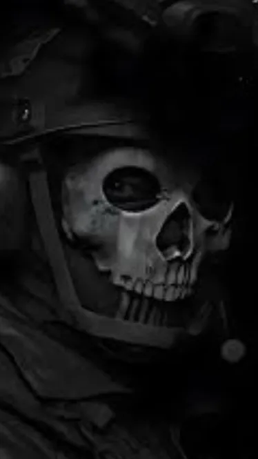 ai character: 📖Ghost 📖 background