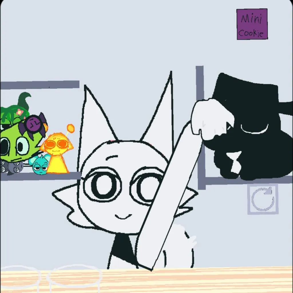 chat with ai character: wenda eat sprunki