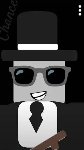 ai character: CH X SPRUNKI background