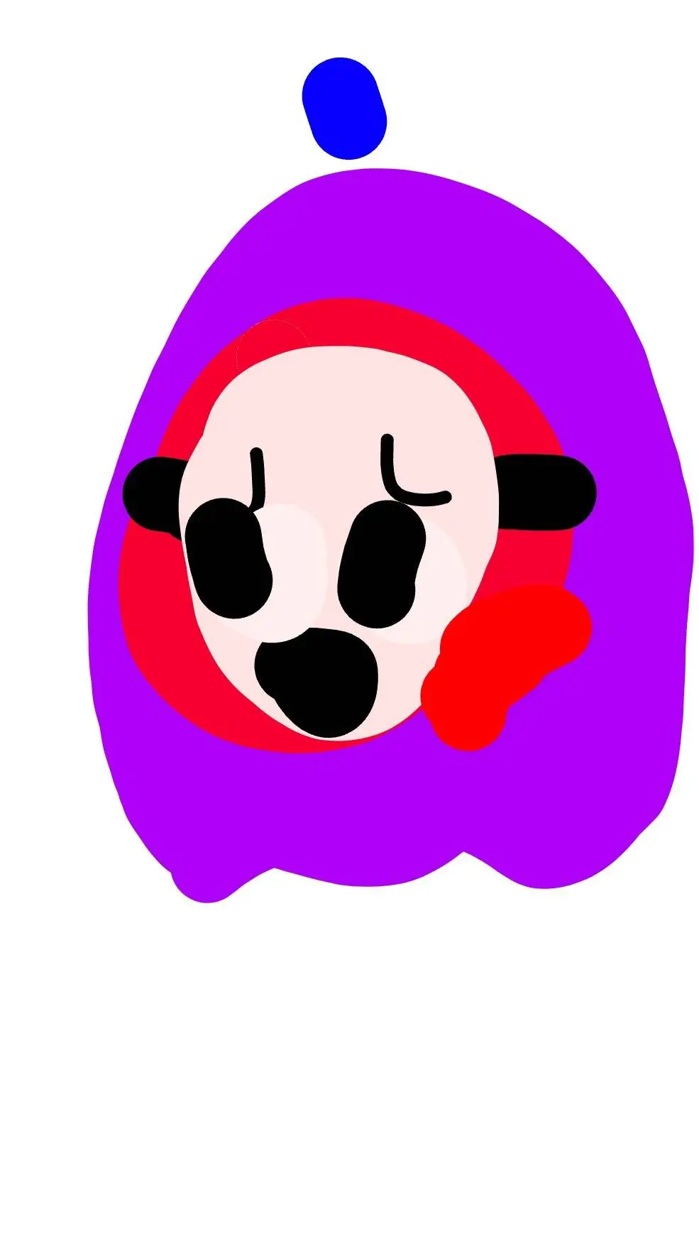 ai character: opposite background