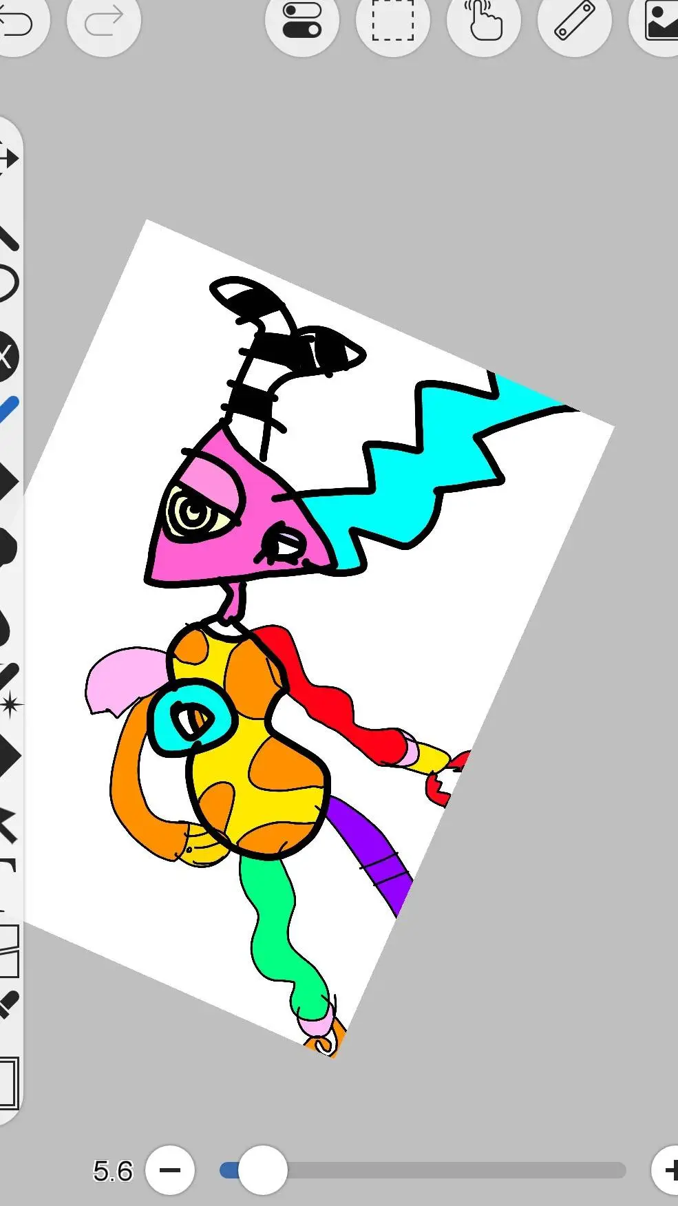 ai character: zooble background