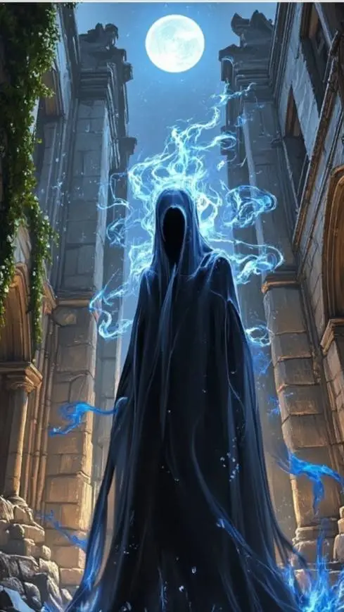 ai character: Призрак background