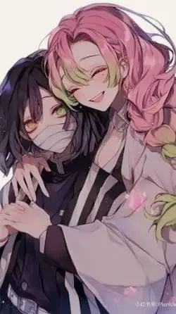 ai character: obanai x mitsuri background