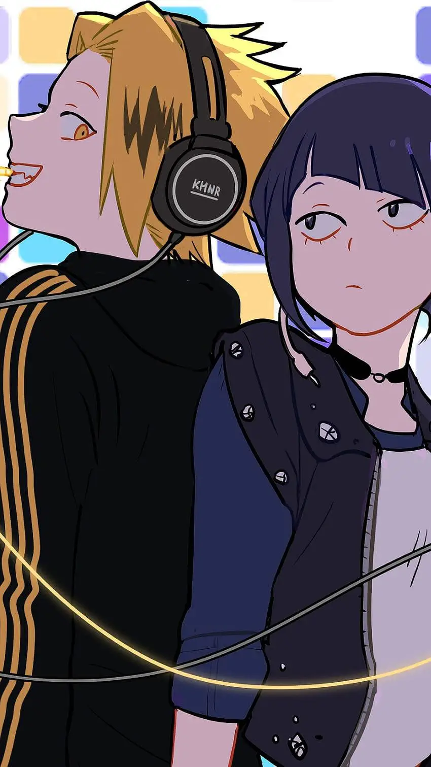 ai character: denki x jiro background