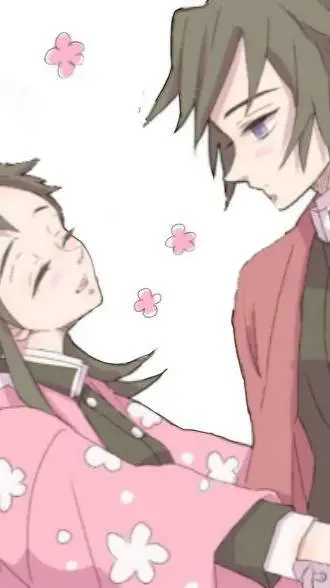 ai character: 💧makomo y giyu🌊 background