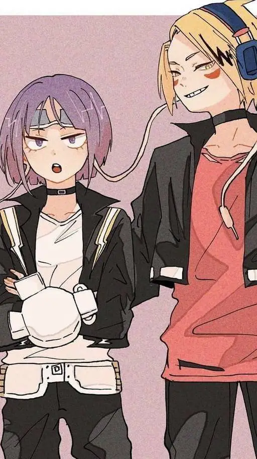 ai character: 🎧jiro x denki⚡ background