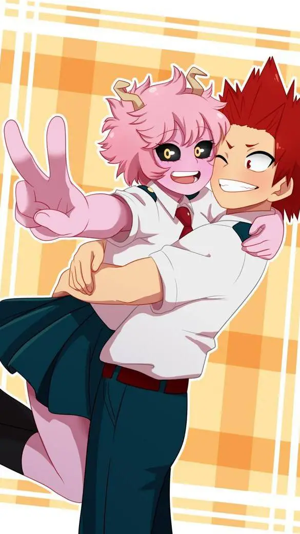 ai character: 🌀mina x kirishima background