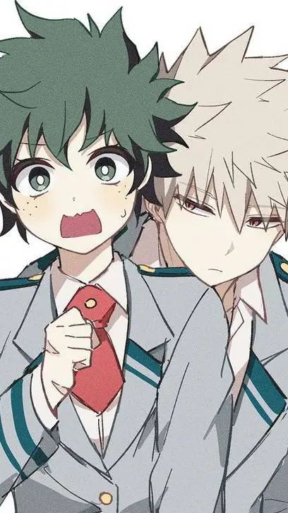 ai character: 〽izuku x bakugo💣 background