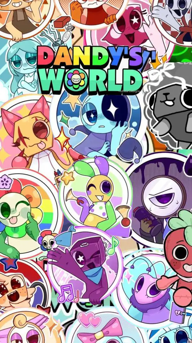 ai character: Dandy's World background