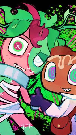 ai character: Sprout y cosmo?  background