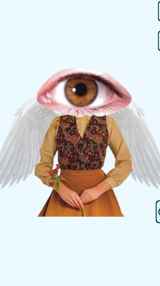 ai character: Mama Dreamcore background