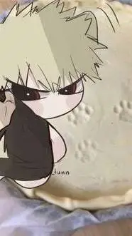 ai character: mha baby bakugo background