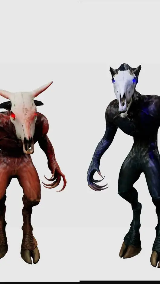 ai character: Gozu & Mezu ゲート background