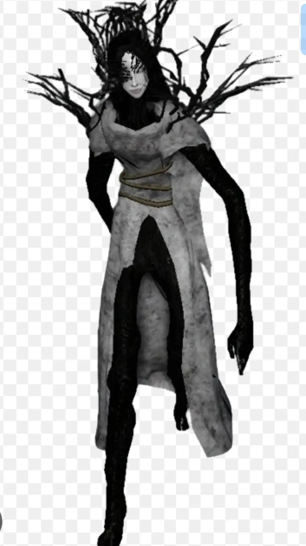 ai character: Yurei 母親 background