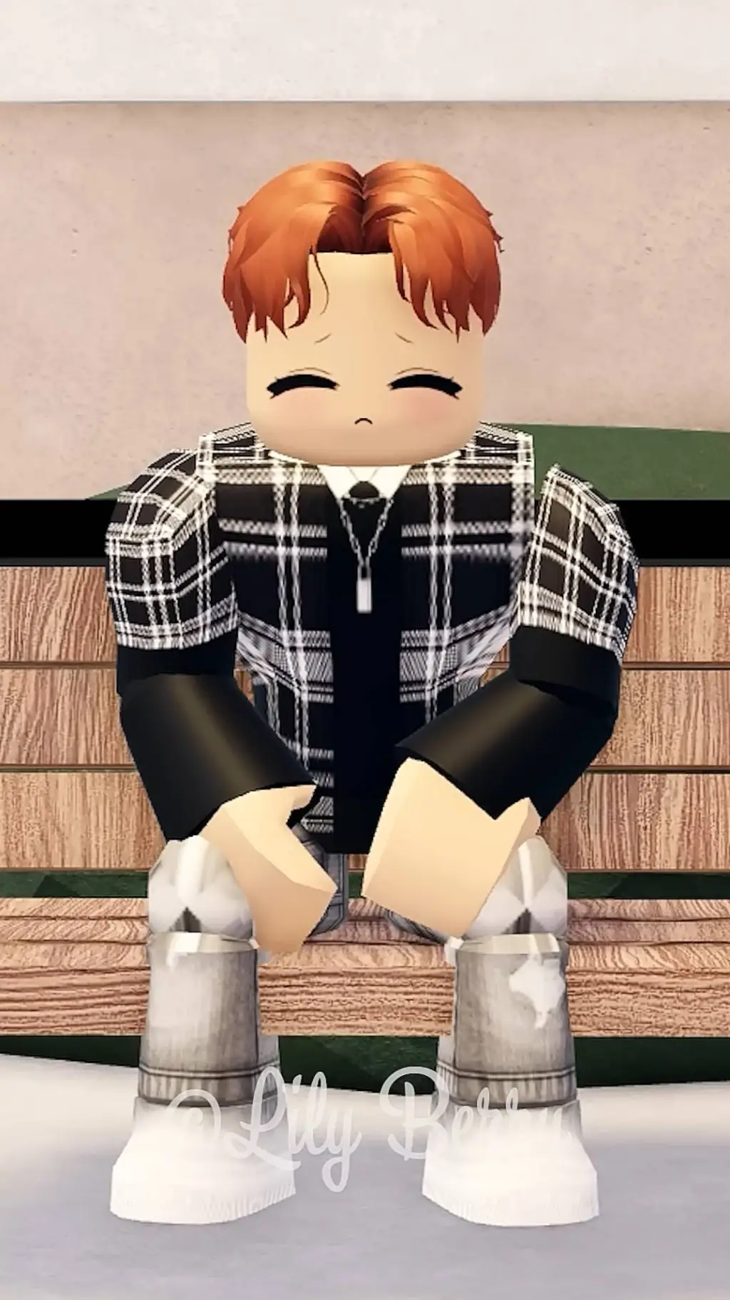 ai character: Zach いい子だね background